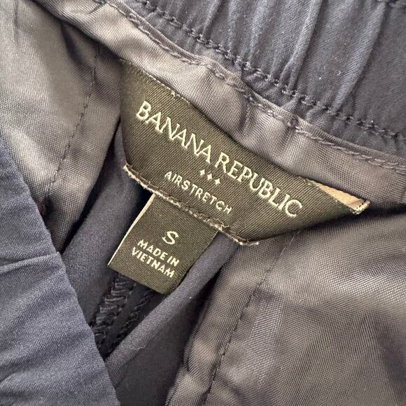 Banana Republic Factory Airstretch Small Blue Womens Pants Polyester Spandex - Picture 4 of 8